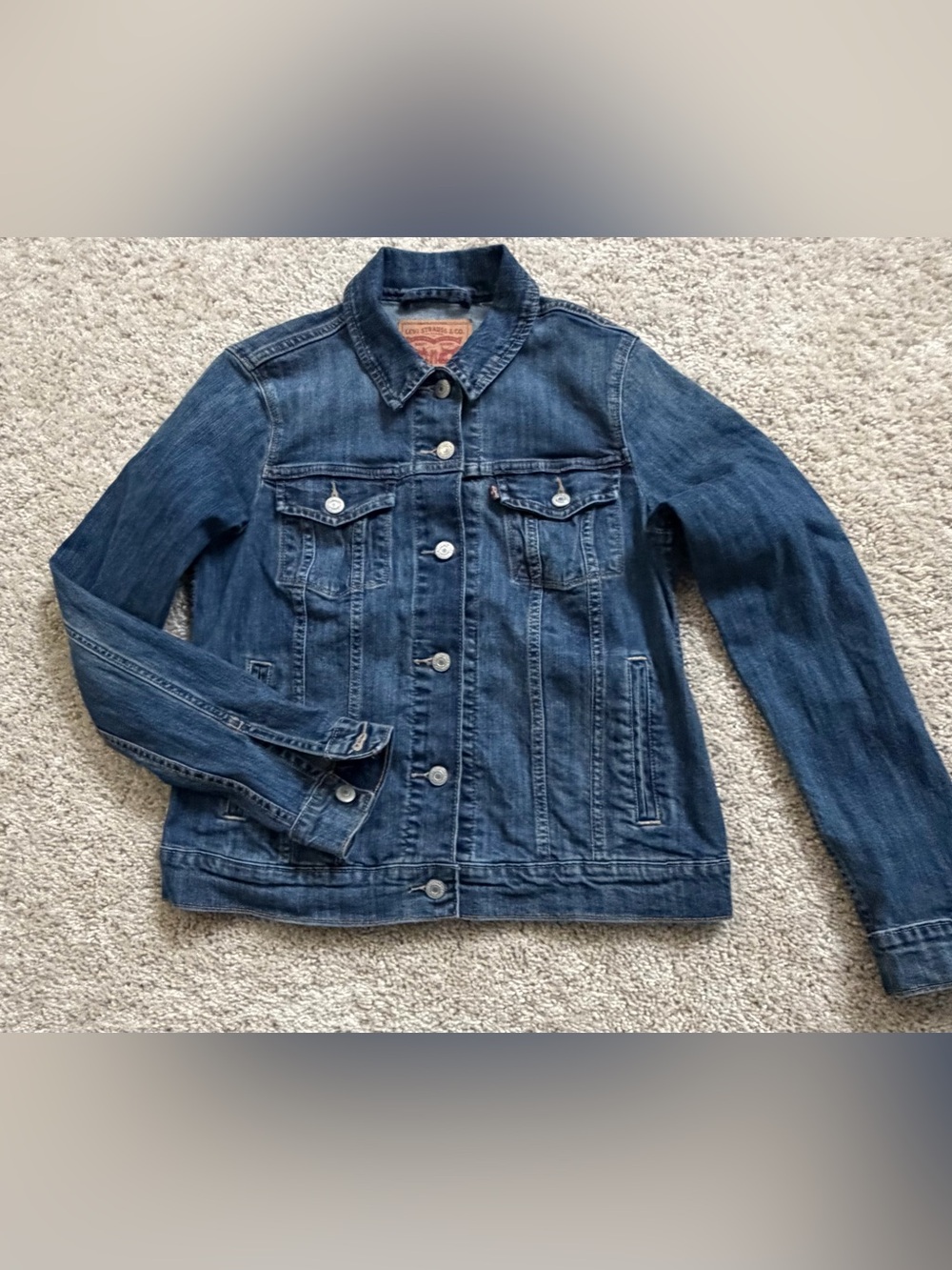 Levi's denim trucker jacket